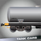 Leased To: Decal Sticker For Train Tank Cars (Set of 2)
